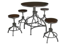 Load image into Gallery viewer, Odium Counter Height Dining Room Table and Bar Stools Set of 5