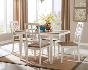Brovada Dining Room Table and Chairs Set of 5