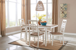 Brovada Dining Room Table and Chairs Set of 5