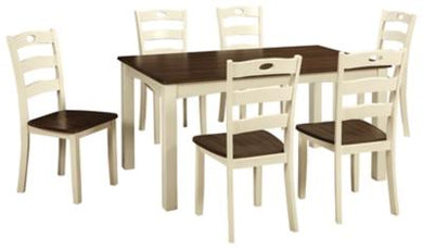 Woodanville Dining Room Table and Chairs Set of 7