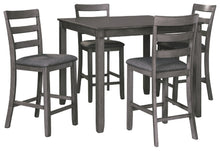 Load image into Gallery viewer, Bridson Counter Height Dining Room Table and Bar Stools Set of 5