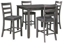 Load image into Gallery viewer, Bridson Counter Height Dining Room Table and Bar Stools Set of 5