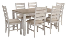 Load image into Gallery viewer, Skempton Dining Room Table and Chairs Set of 7