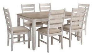 Skempton Dining Room Table and Chairs Set of 7