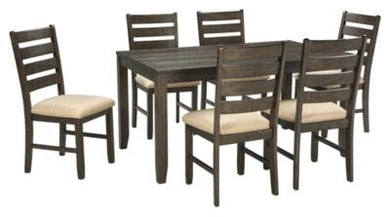 Rokane Dining Room Table and Chairs Set of 7