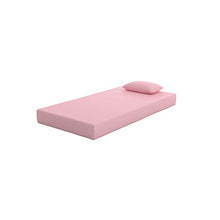 Load image into Gallery viewer, iKidz Pink Twin Mattress and Pillow