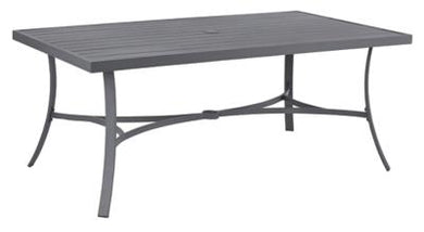 Donnalee Bay Dining Table with Umbrella Option