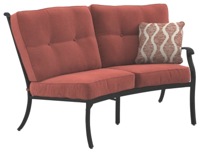 Burnella LeftArm Facing Loveseat with Cushion