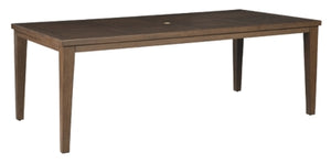 Paradise Trail Dining Table with Umbrella Option