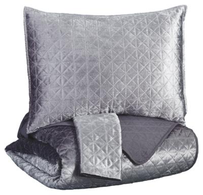 Maryam 3Piece King Coverlet Set