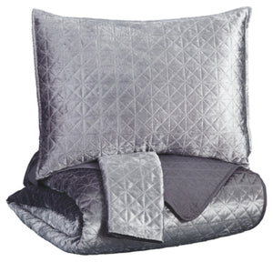 Maryam 3Piece Queen Coverlet Set