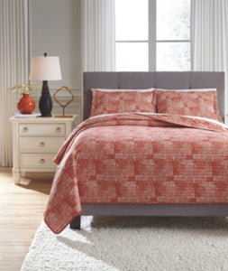 Jabesh 3Piece King Quilt Set