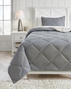 Rhey 2Piece Twin Comforter Set