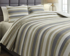 Isaiah 3Piece Queen Comforter Set