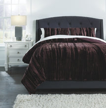 Load image into Gallery viewer, Wanete 3Piece King Comforter Set