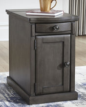 Load image into Gallery viewer, Laflorn Chairside End Table with USB Ports  Outlets