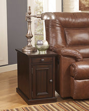 Load image into Gallery viewer, Laflorn Chairside End Table with USB Ports  Outlets