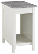 Load image into Gallery viewer, Diamenton Chairside End Table with USB Ports  Outlets
