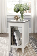 Load image into Gallery viewer, Diamenton Chairside End Table with USB Ports  Outlets