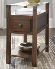 Load image into Gallery viewer, Diamenton Chairside End Table with USB Ports  Outlets