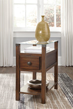 Load image into Gallery viewer, Diamenton Chairside End Table with USB Ports  Outlets