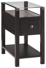 Load image into Gallery viewer, Diamenton Chairside End Table with USB Ports  Outlets