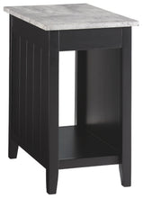 Load image into Gallery viewer, Diamenton Chairside End Table with USB Ports  Outlets