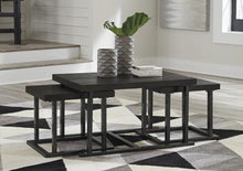 Load image into Gallery viewer, Airdon Coffee Table with Stools Set of 3
