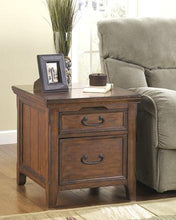 Load image into Gallery viewer, Woodboro Media End Table with Power Outlets