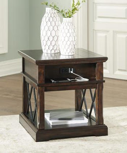 Roddinton End Table with USB Ports  Outlets