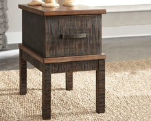 Load image into Gallery viewer, Stanah Chairside End Table with USB Ports  Outlets