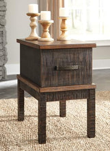 Load image into Gallery viewer, Stanah Chairside End Table with USB Ports  Outlets