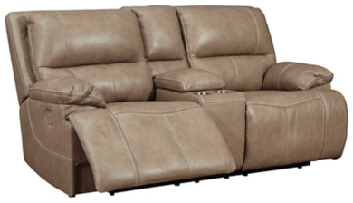 Ricmen Power Reclining Loveseat with Console