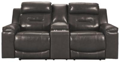 Pomellato Power Reclining Loveseat with Console