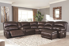 Load image into Gallery viewer, Hallstrung 6Piece Reclining Sectional with Chaise and Power