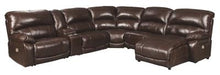 Load image into Gallery viewer, Hallstrung 6Piece Reclining Sectional with Chaise and Power