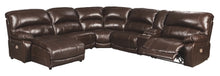 Load image into Gallery viewer, Hallstrung 6Piece Reclining Sectional with Chaise and Power