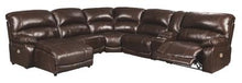 Load image into Gallery viewer, Hallstrung 6Piece Reclining Sectional with Chaise and Power