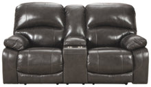 Load image into Gallery viewer, Hallstrung Power Reclining Loveseat with Console