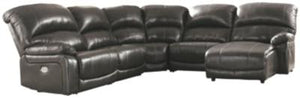 Hallstrung 5Piece Reclining Sectional with Chaise and Power