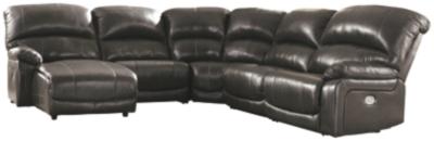 Hallstrung 5Piece Reclining Sectional with Chaise and Power