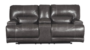 McCaskill Reclining Loveseat with Console