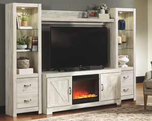 Bellaby 4Piece Entertainment Center with Fireplace