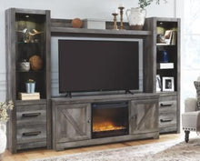 Load image into Gallery viewer, Wynnlow 4Piece Entertainment Center with Fireplace