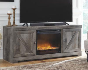 Wynnlow 63 TV Stand with Fireplace