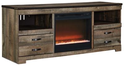 Trinell 63 TV Stand with Electric Fireplace