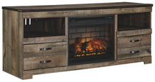 Load image into Gallery viewer, Trinell 63 TV Stand with Electric Fireplace