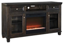 Load image into Gallery viewer, Townser 62 TV Stand with Electric Fireplace