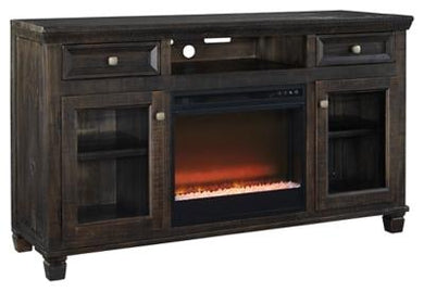 Townser 62 TV Stand with Electric Fireplace