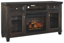 Load image into Gallery viewer, Townser 62 TV Stand with Electric Fireplace